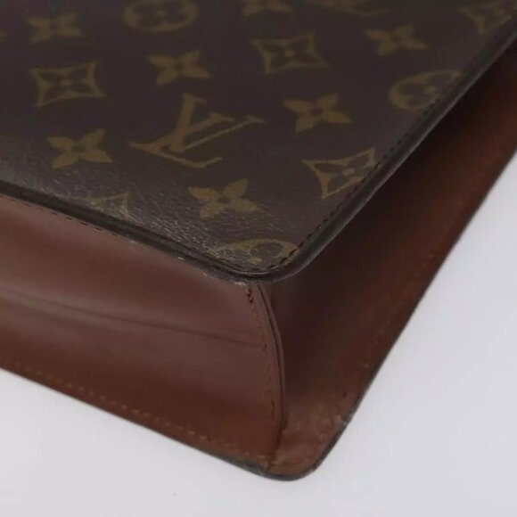 LOUIS VUITTON Monogram Pochette Homme Clutch Bag M51795 LV Auth ep7425 - Picture 5 of 16